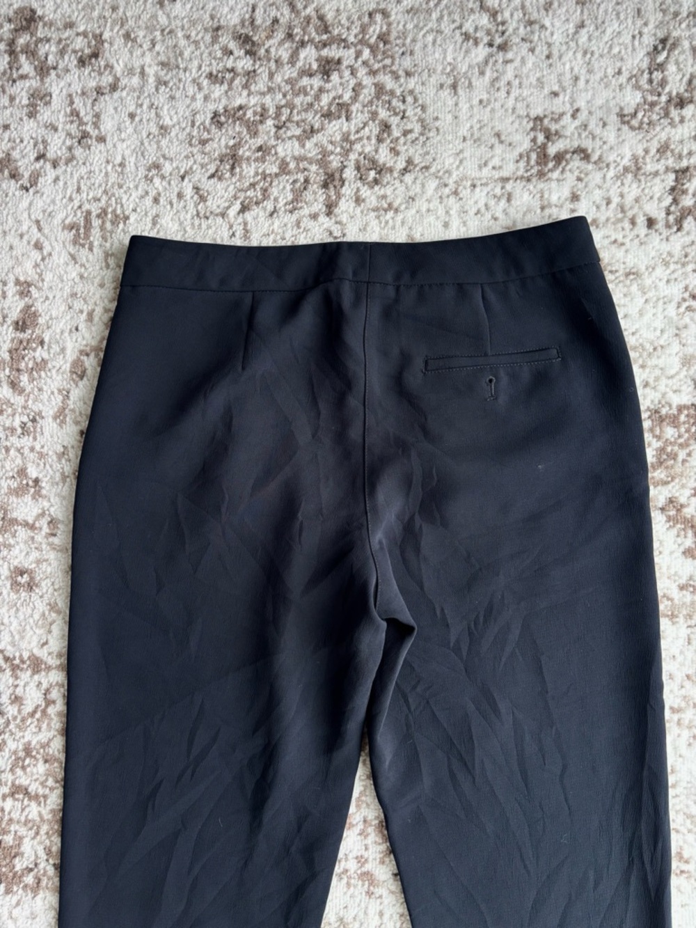 Aritzia Wilfred Allant Japanese Crepe Tailored Cuffed Trouser Pants - Picture 6 of 9